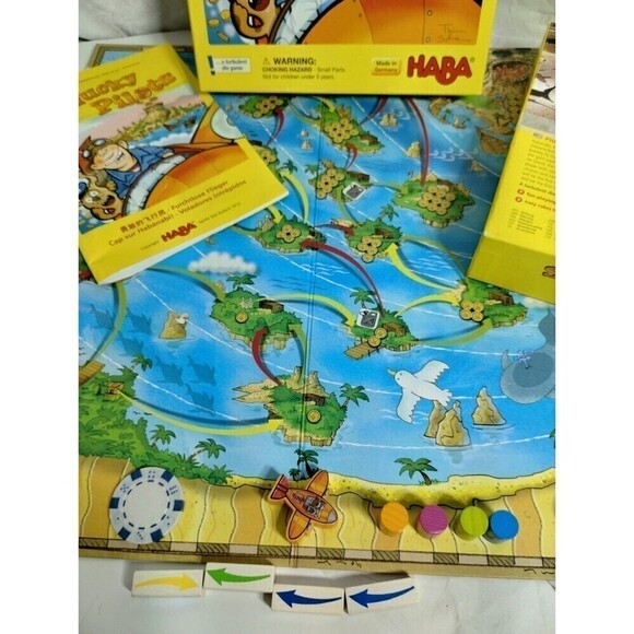 Plucky Pilots Game By Haba Made in Germany A Turbulent Dice Game Ages 6 … - Picture 5 of 11